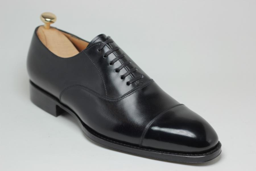 The Black Cap Toe Oxford - Your Safe 