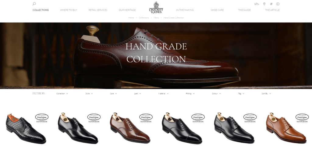 shoe making website